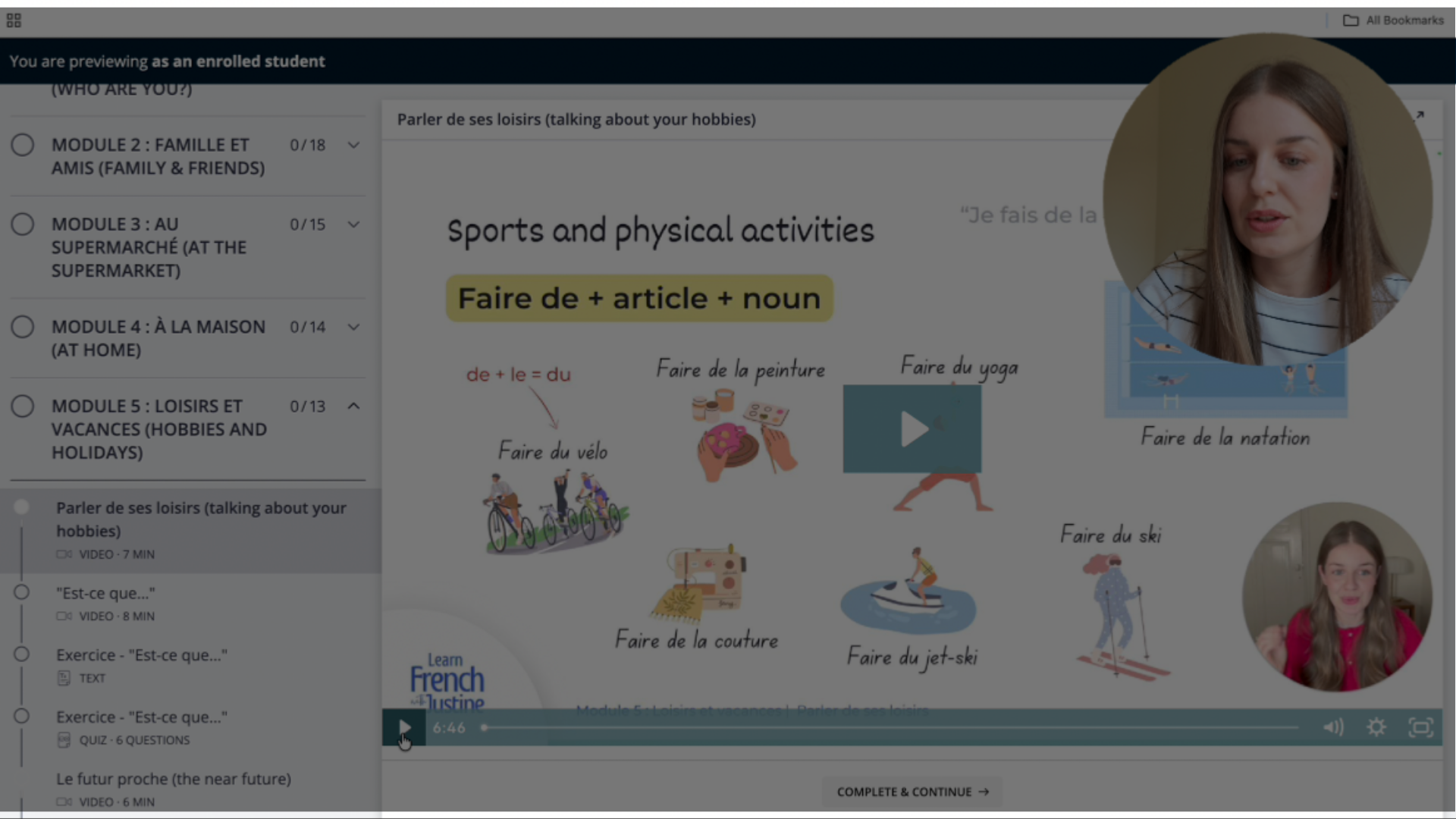 Introduction video Objectif A1 En Français